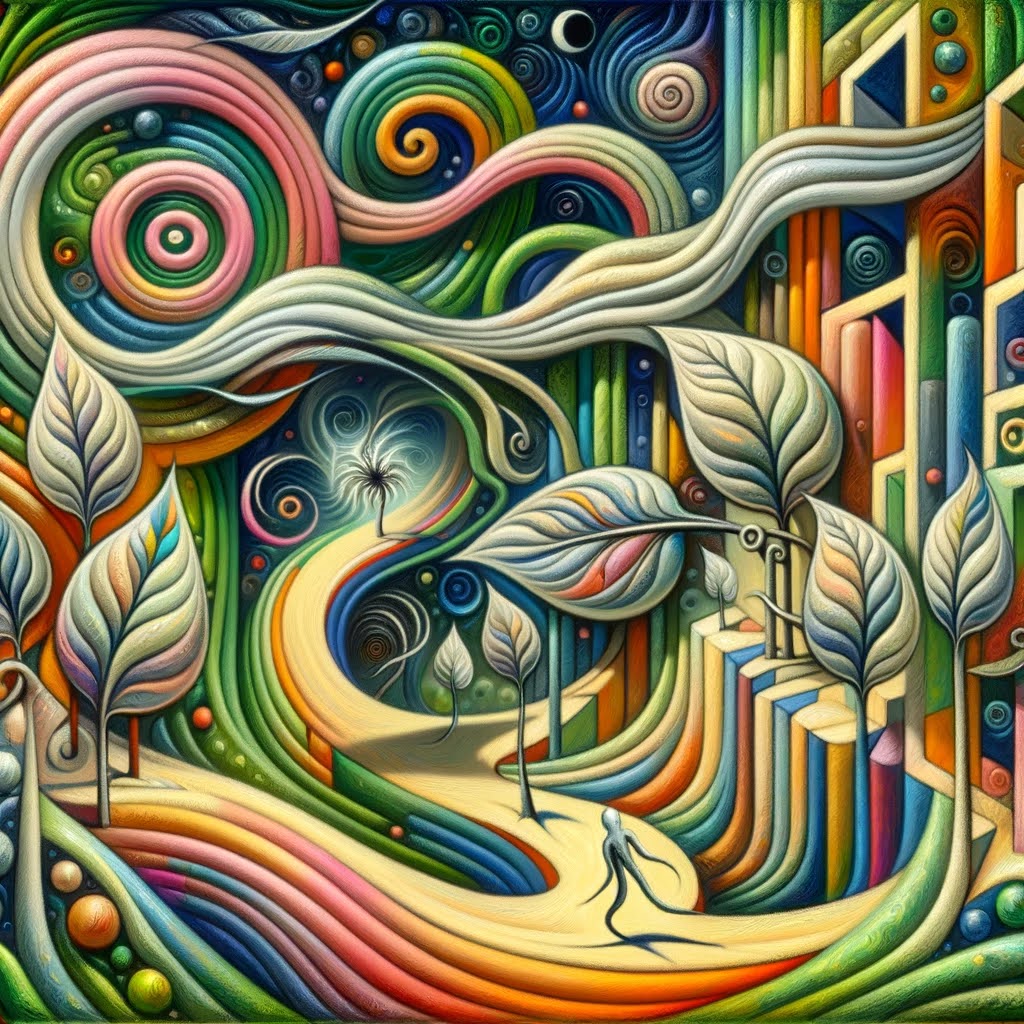 Whimsical wind in the labyrinth of notions