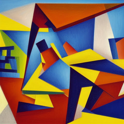 Cubist interpretation of blockchain architecture