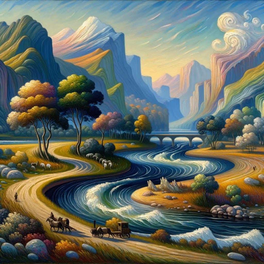 River of incongruity through valleys of absurdity